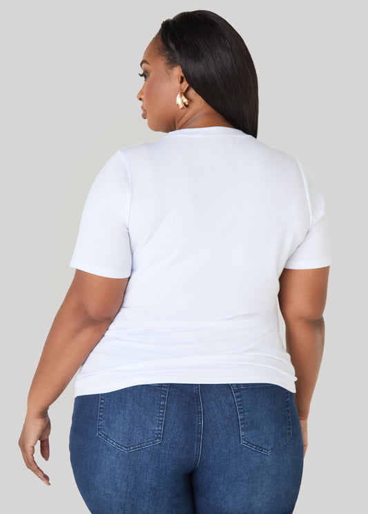 Sassy Diva Beaded Tee
