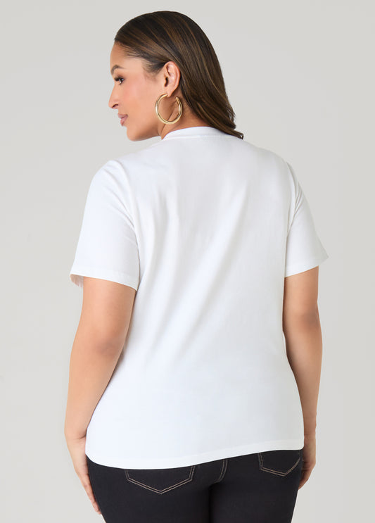 Love Embellished Graphic Tee