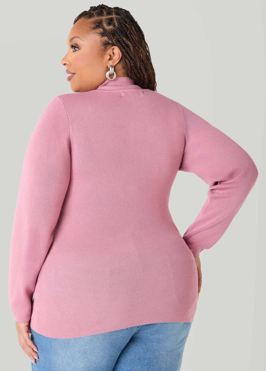 Cutout Crystal Sweater