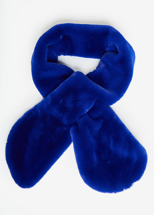 Longline Faux Fur Shawl